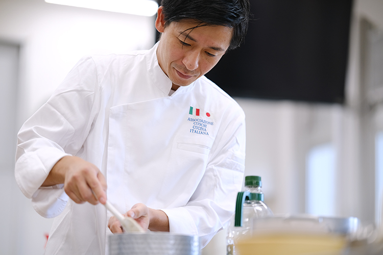 2016年より日本イタリア料理協会認定店